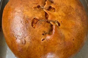 Lechona, pernil y platos tradicionales de Lechonería Los Tres Cerditos
